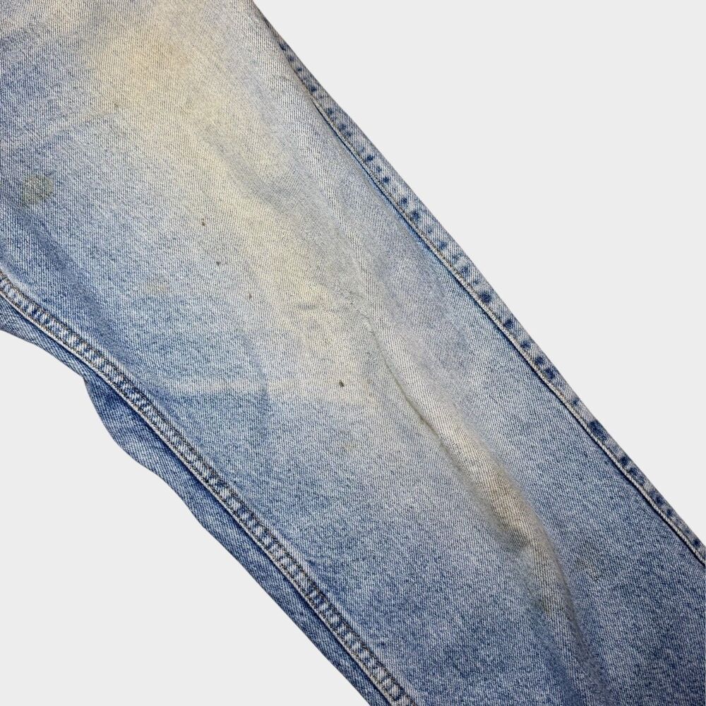Vtg Levi’s Signature 540 Jeans Mens 36x30 Relaxed Fit Light Wash Denim 90s - Picture 10 of 15